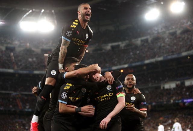 Manchester City pulled off a comeback victory over Real Madrid in the Champions League