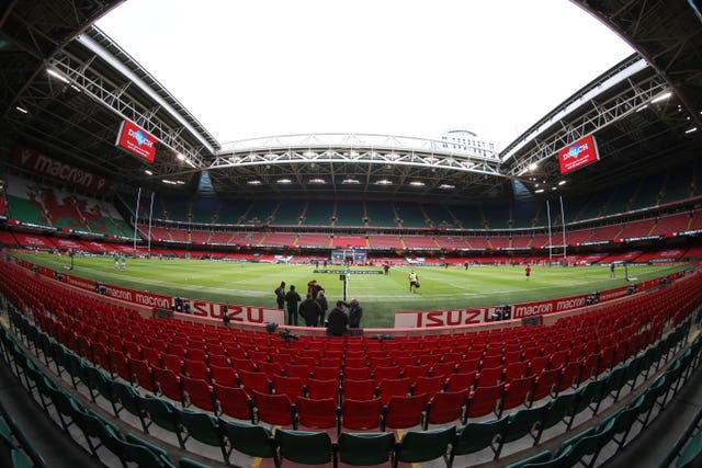 The Principality Stadium in Cardiff