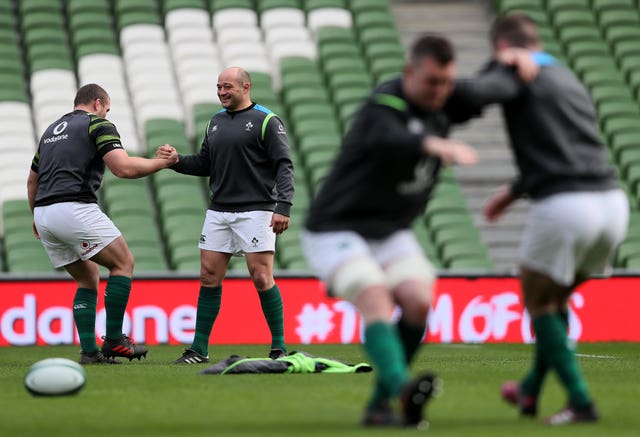 Ireland Captain’s Run – Aviva Stadium