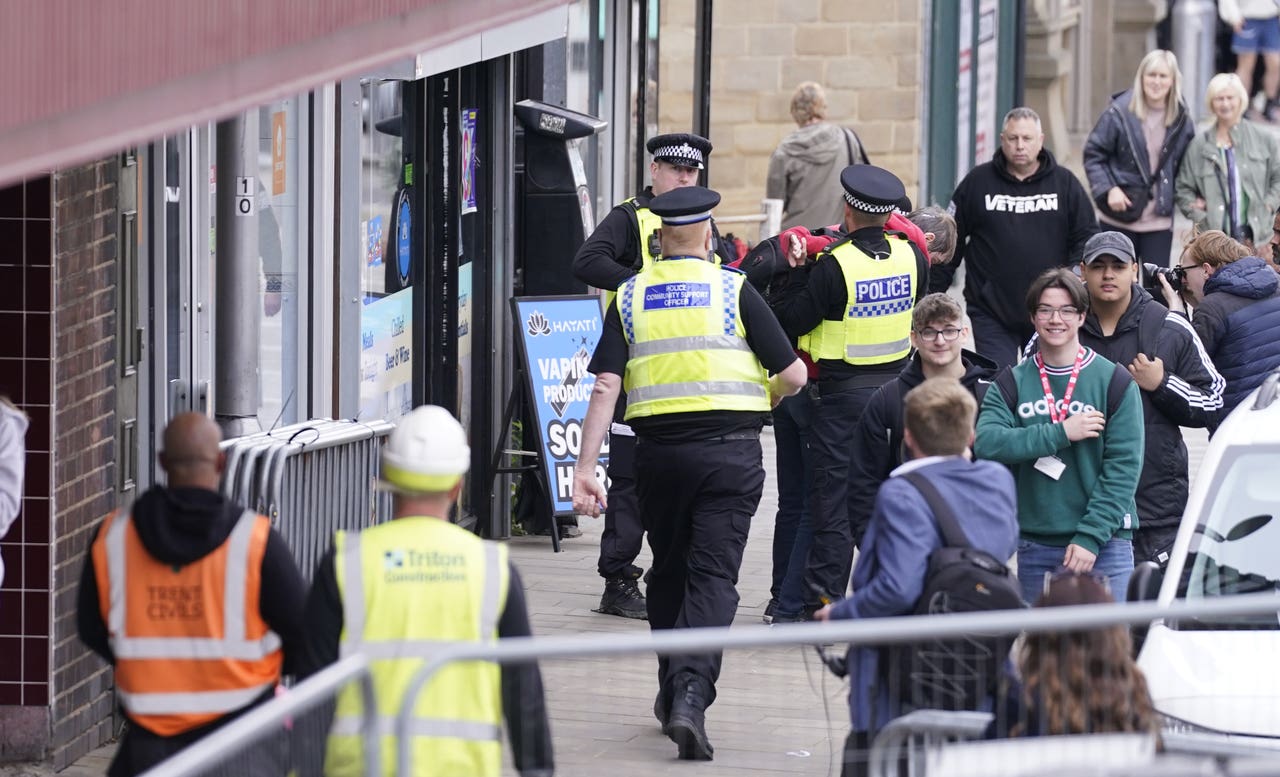 Man, 28, arrested after objects thrown at Nigel Farage | Northwich Guardian