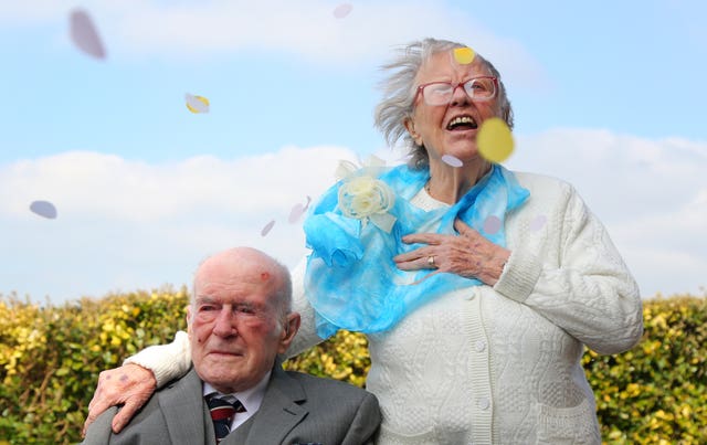 Blind Veterans blessing