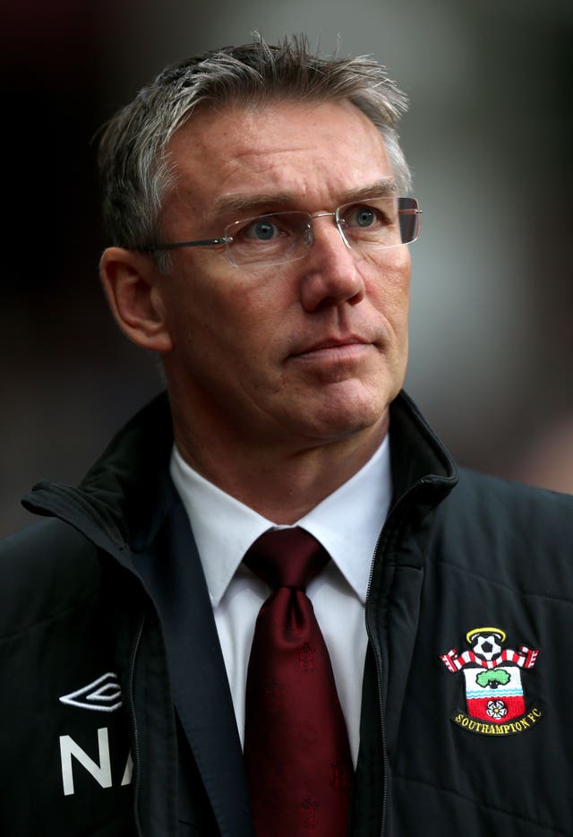 Southampton manager Nigel Adkins 
