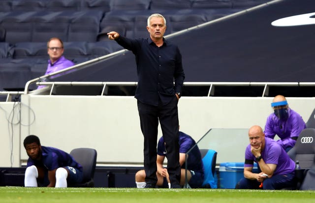 Tottenham manager Jose Mourinho is looking forward to football fans returning