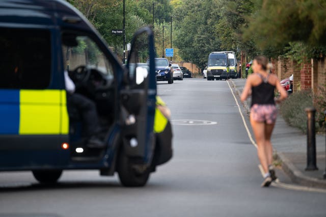 Police in Chiswick