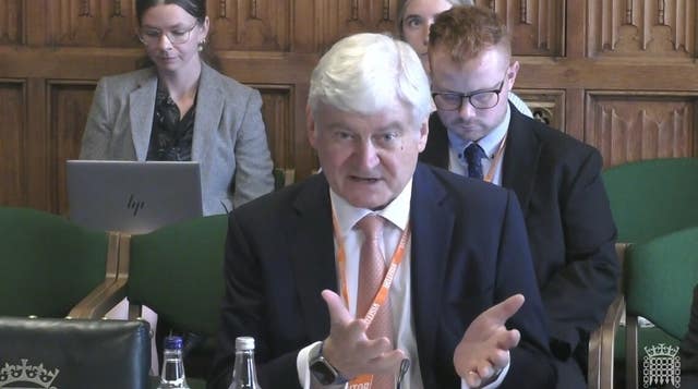 Thames Water chairman Sir Adrian Montague 
