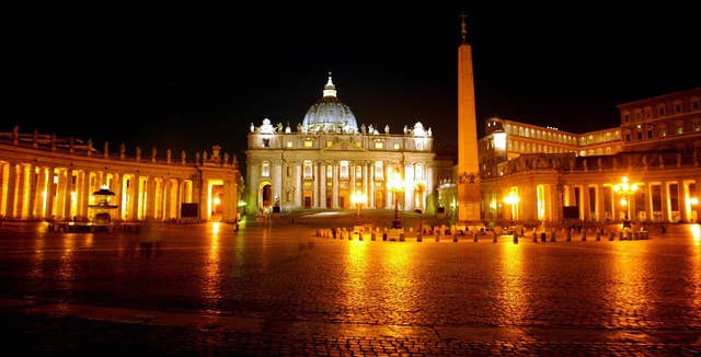 St Peter’s Square in Rome  (Phil Noble/PA)