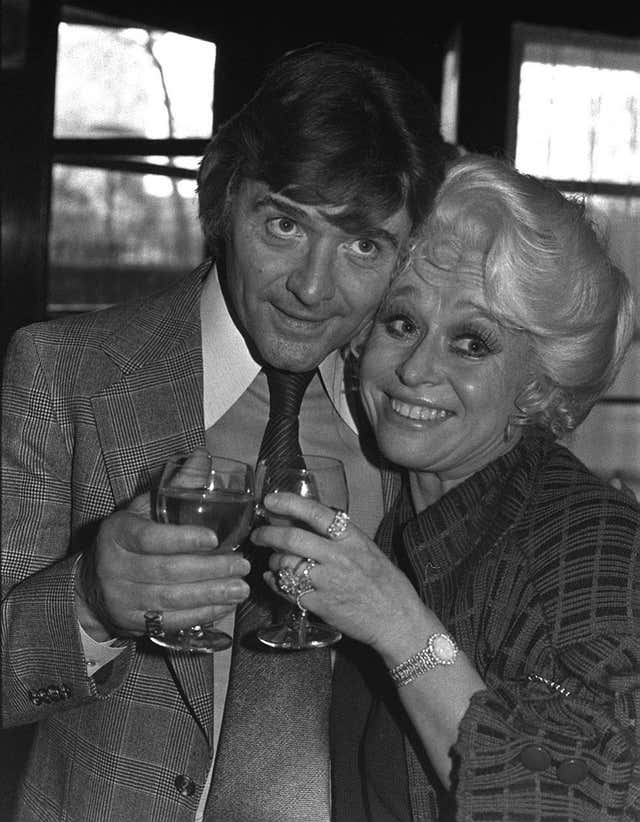 Barbara Windsor and Ronnie Knight