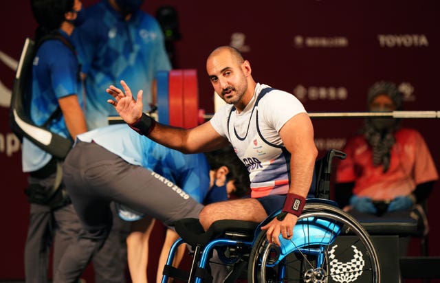 Great Britain’s Ali Jawad was appearing at his fourth Paralympics