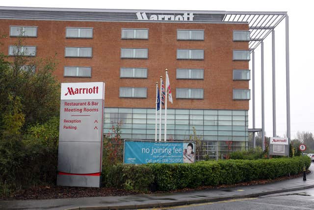 A Marriott hotel