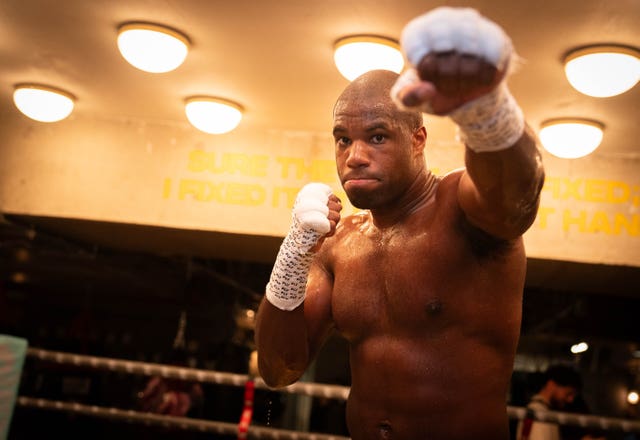 Daniel Dubois Media Workout – Bermondsey Boxing Club