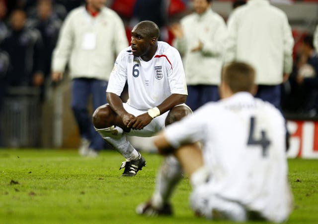 Sol Campbell won the last of his England caps in 2007 