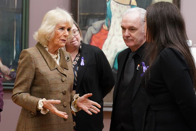 Royal visit to Aberdeen Art Gallery