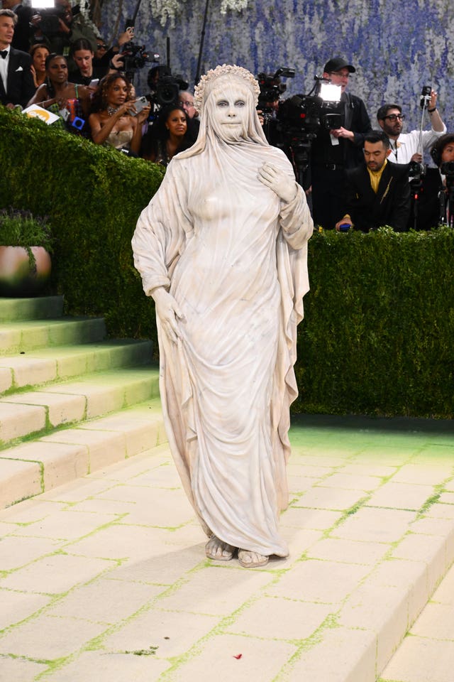 Heidi Klum at the Met Gala