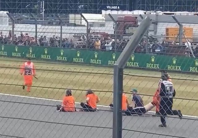 Grand Prix track invasion court case