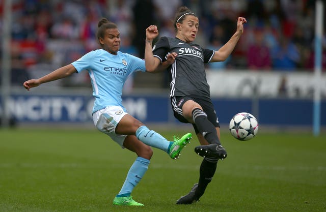 Lucy Bronze plays her club football for Lyon
