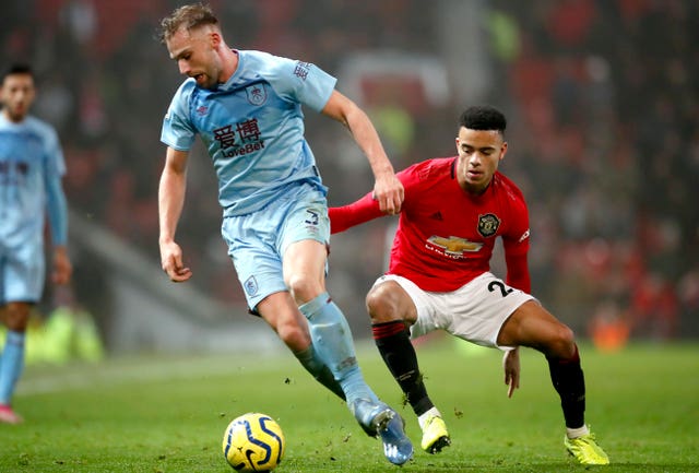 Charlie Taylor was part of the Burnley side that won at Old Trafford in January