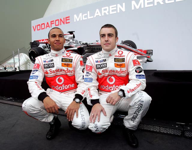 Lewis Hamilton started his career alongside Fernando Alonso at McLaren 