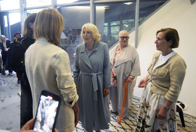 The Queen meeting with dignitaries