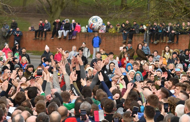 Royal Shrovetide Football Match