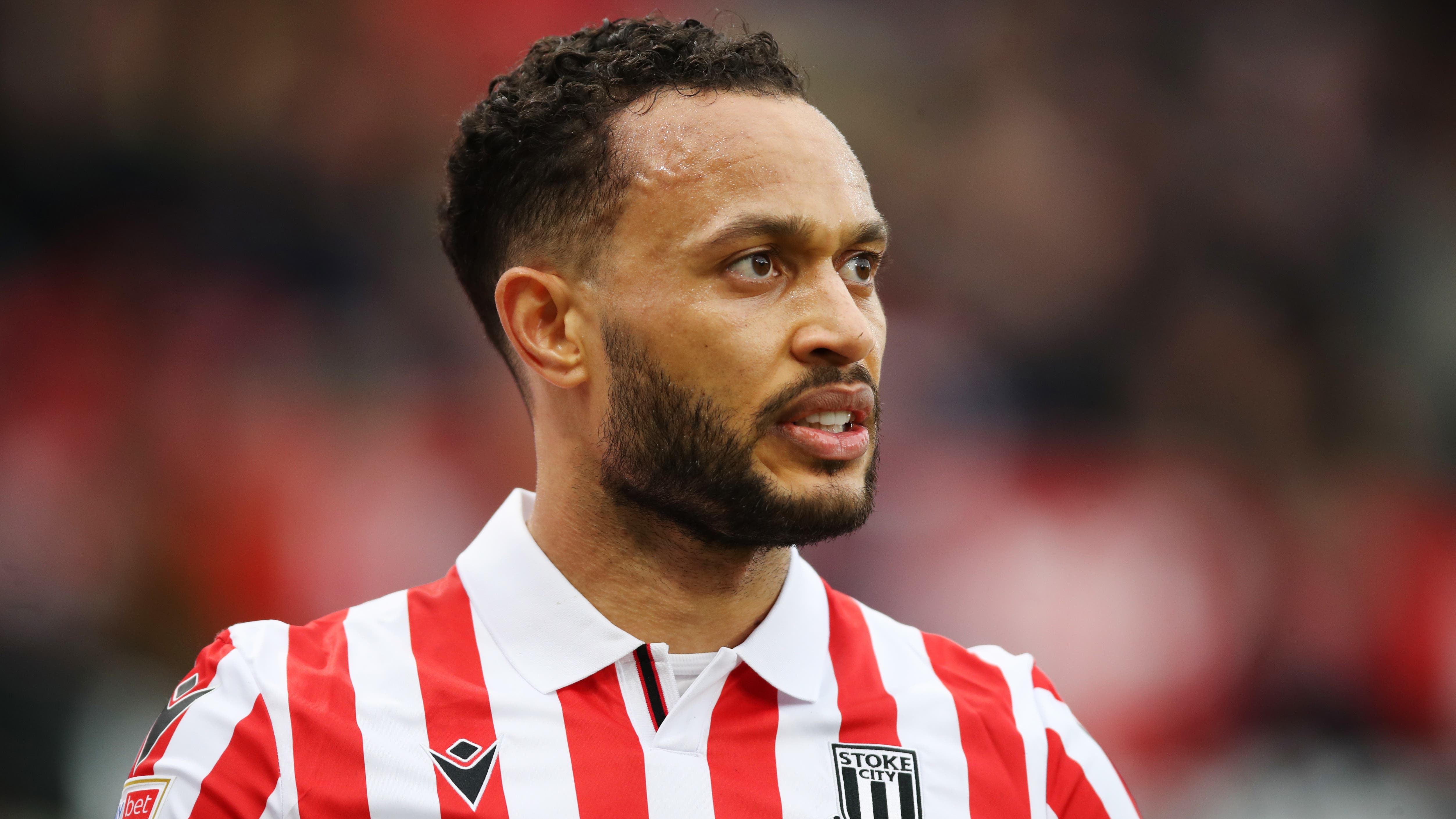 Lewis Baker scored the winner for Stoke (Jess Hornby/PA)