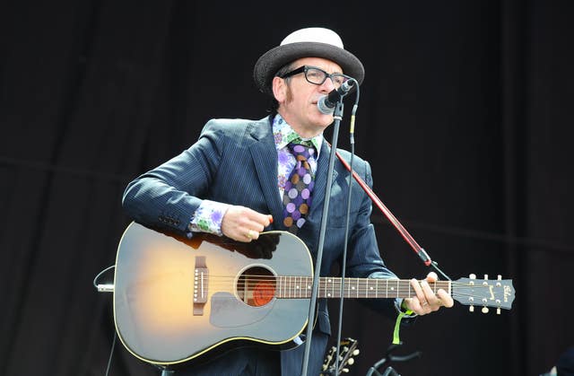 Elvis Costello is to be honoured for services to music (Ian West/PA)
