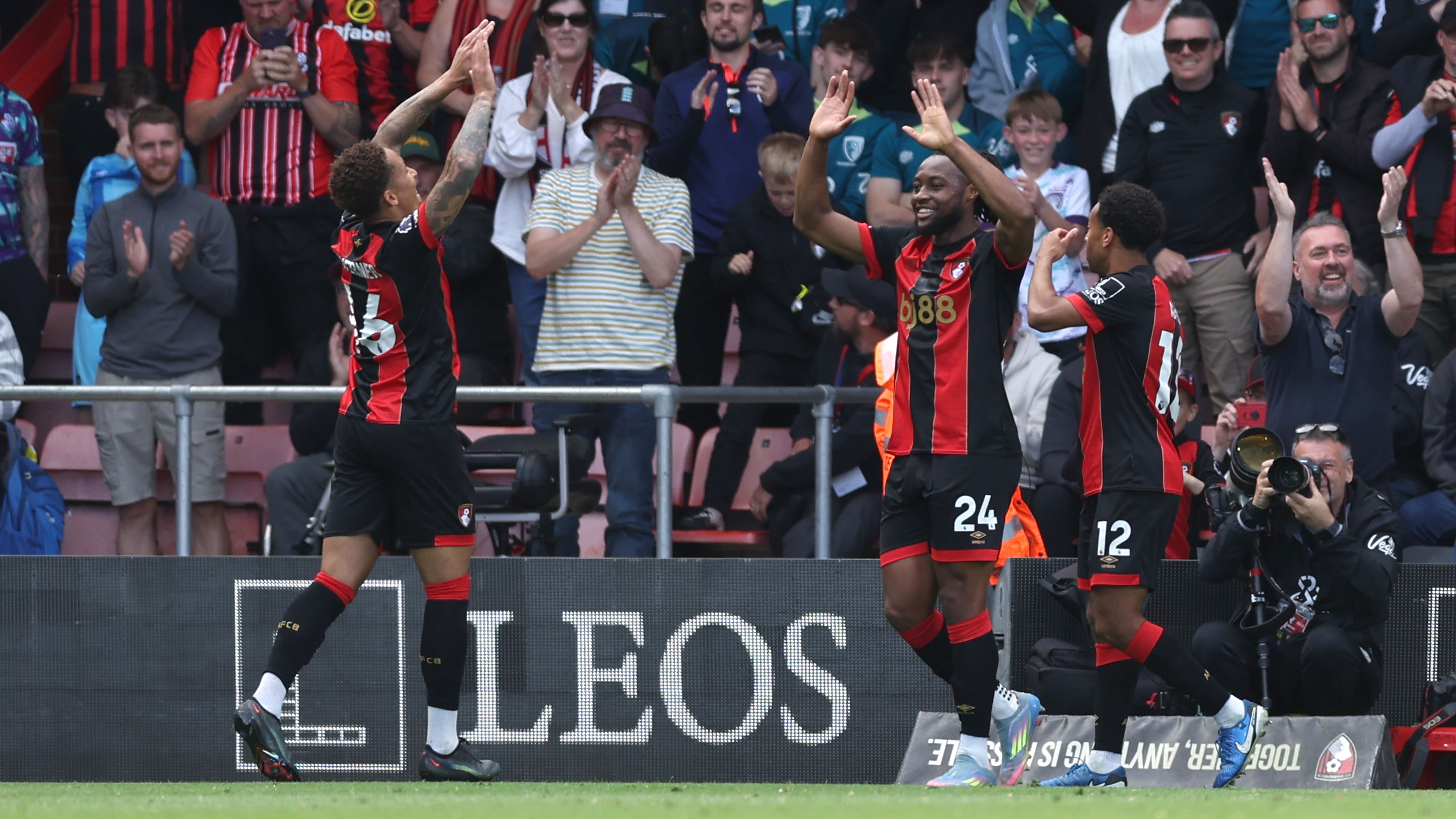 Antoine Semenyo shone for Bournemouth (Steven Paston/PA)