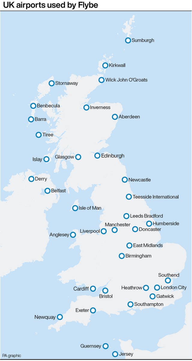 Scottish regional airline Loganair to take on Flybe routes and staff ...