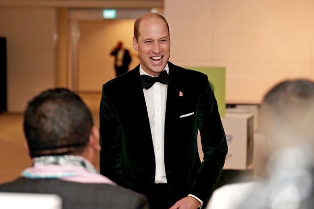 The Prince of Wales with the winners at the 2023 Earthshot Prize awards ceremony, at The Theatre at Mediacorp, Singapore. 