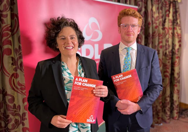 SDLP Plan for Change launch