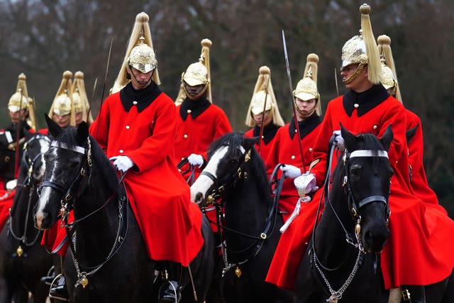 Members of the Household Cavalry 