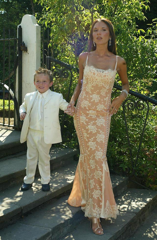 Victoria Beckham David Gardner wedding