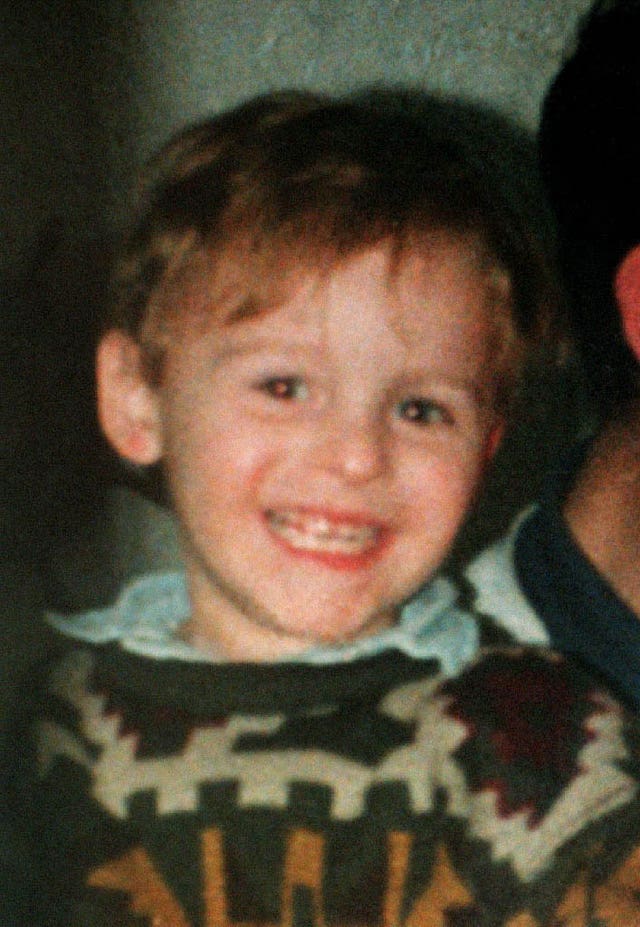 James Bulger, who died in 1993.