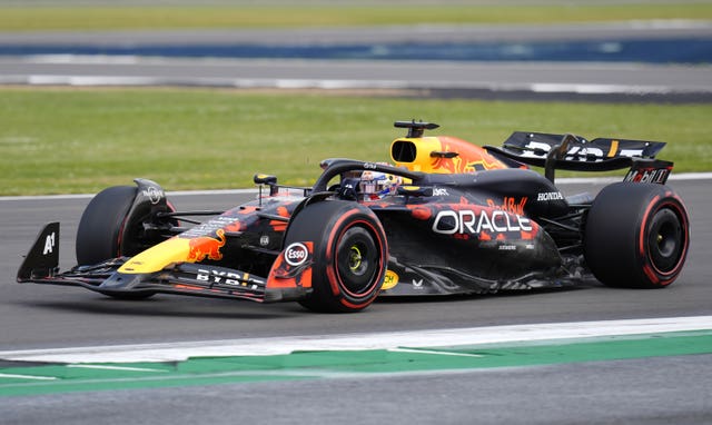 Max Verstappen during qualifying