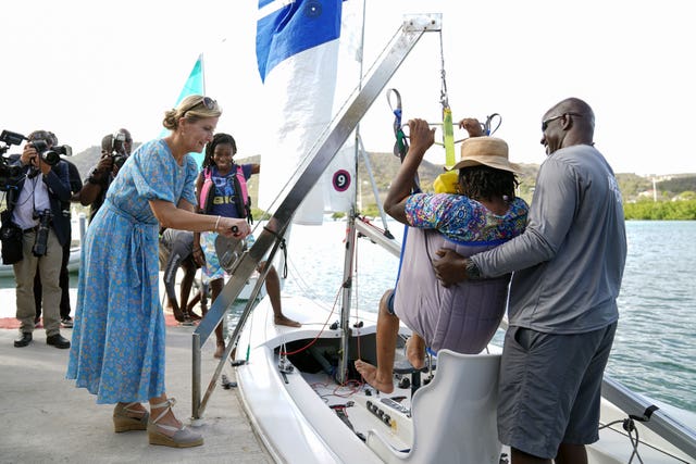 Earl and Countess of Wessex visit to the Caribbean – Day 4