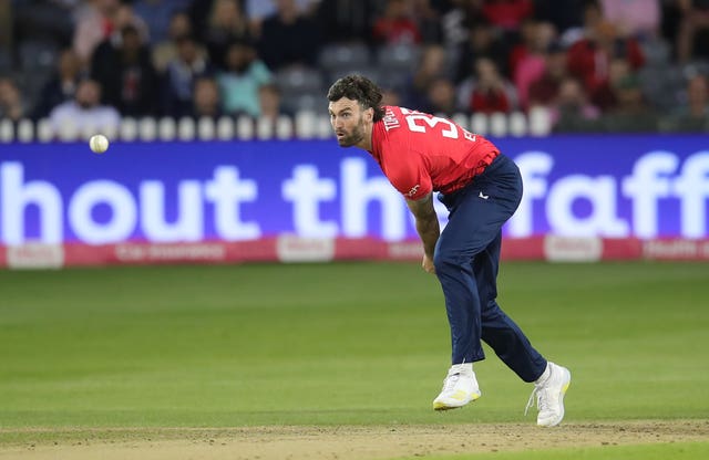 Reece Topley is out of the T20 World Cup (Simon Marper/PA)