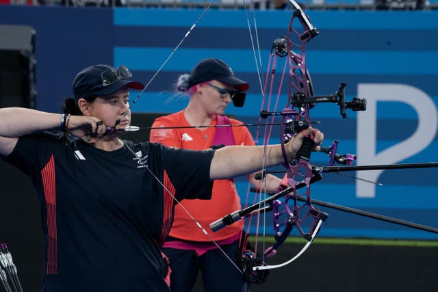 Defending champion Phoebe Paterson-Pine competing in Paris