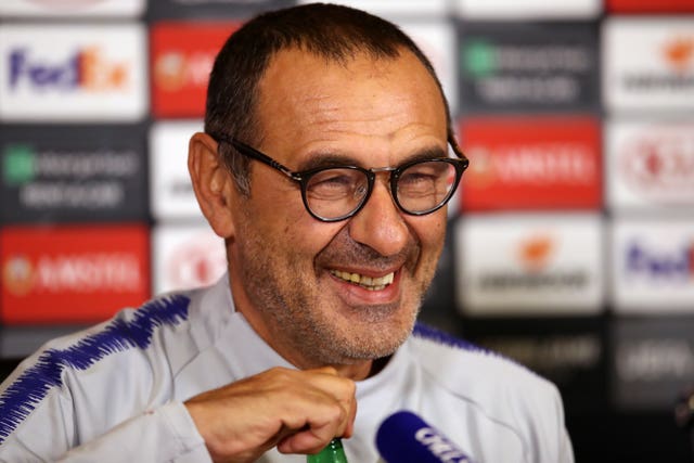 Former banker Maurizio Sarri is respected by the Chelsea players