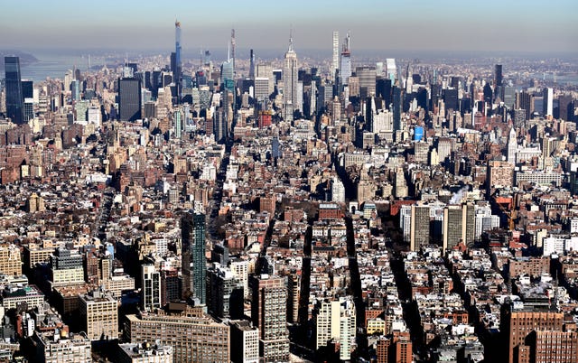 A view of New York (John Walton/PA)