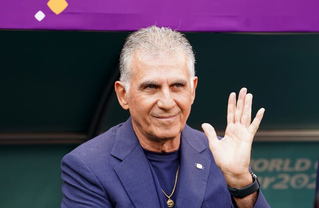 Iran manager Carlos Queiroz