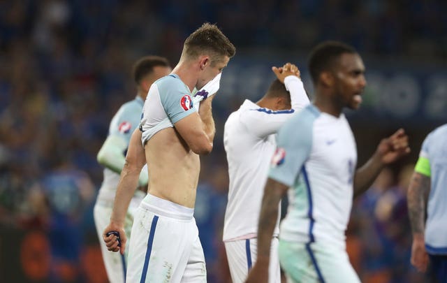 Gary Cahill could not prevent England slipping to a shock defeat.
