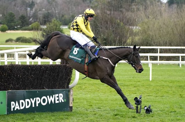 Haut En Couleurs in action at Leopardstown 