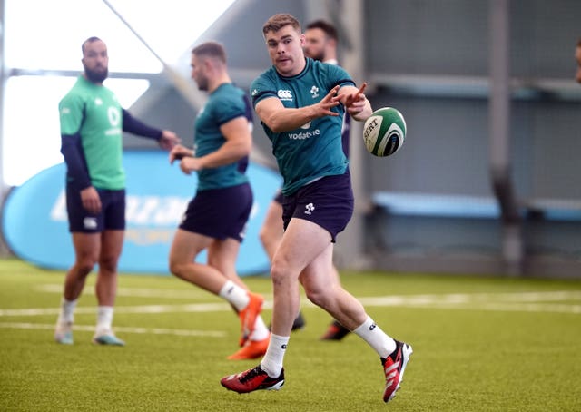 Garry Ringrose is back in Ireland's matchday squad following a shoulder injury