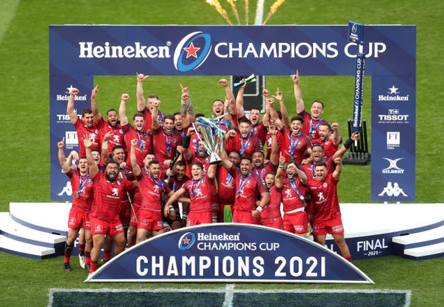 Toulouse are the current holders of the Champions Cup