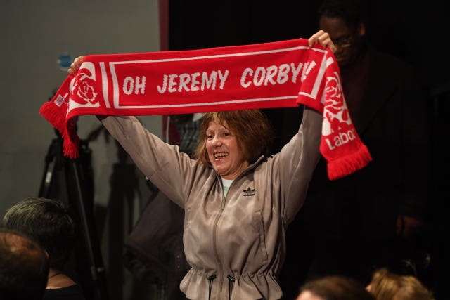 Jeremy Corbyn supporter