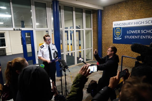 Kingsbury High School incident