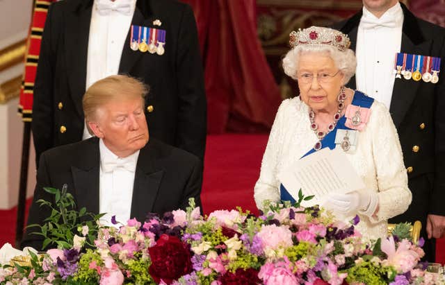 President Trump state visit to UK – Day One