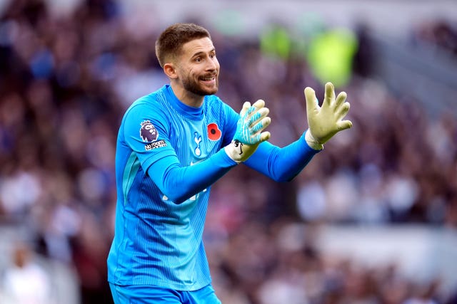 Guglielmo Vicario made a vital save just before the break