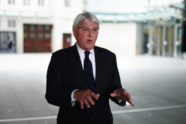 Shadow foreign secretary Andrew Mitchell