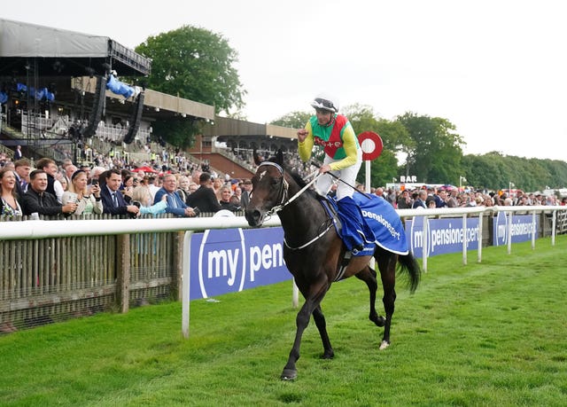 Mill Stream after winning the July Cup 