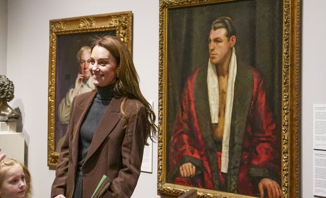 Princess of Wales visit to National Portrait Gallery